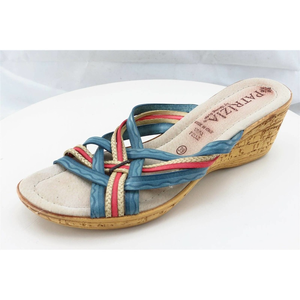 Patrizia Sz 39 Mโ Multicolor Slide Synthetic Women Sandals